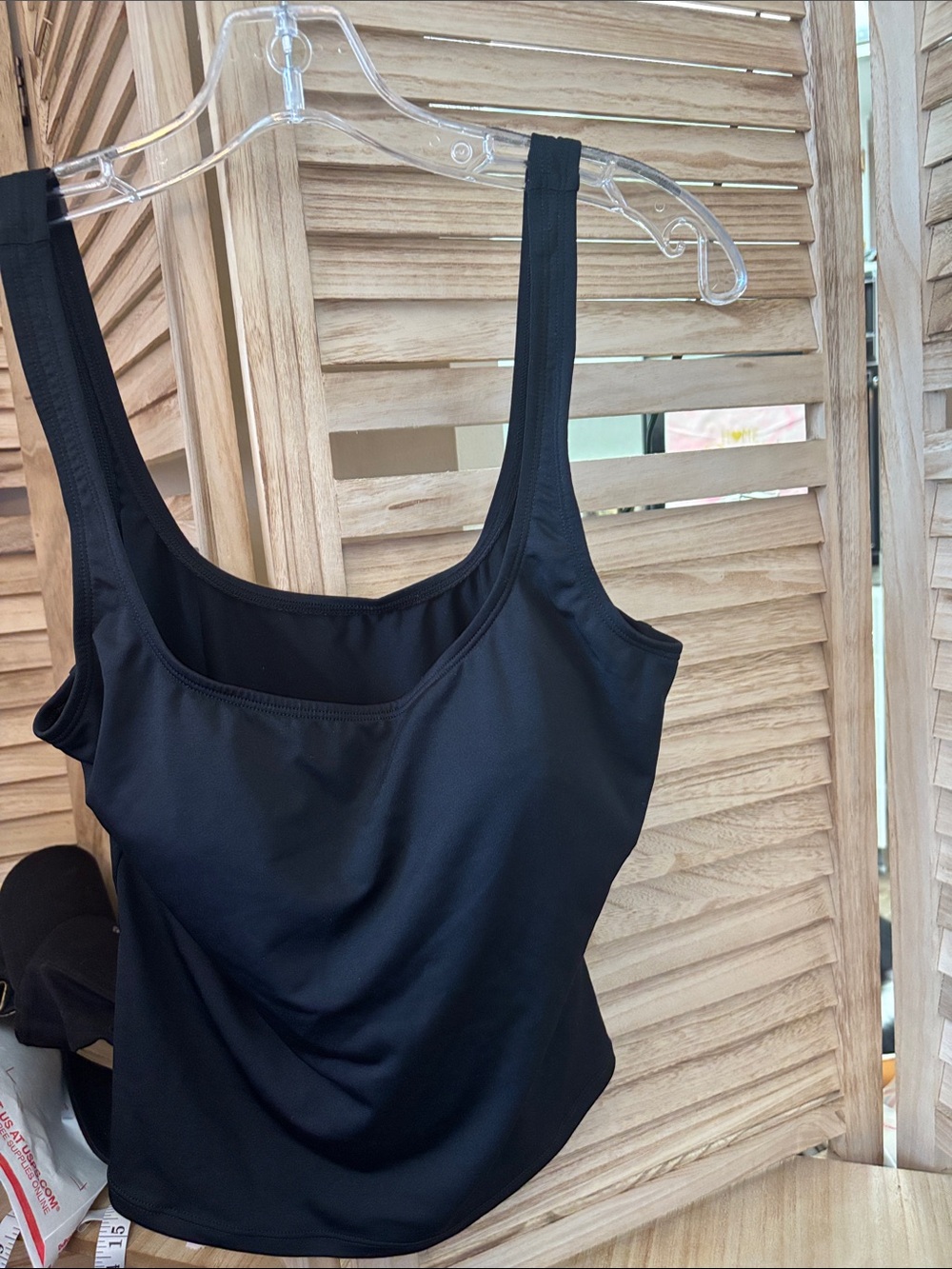 Catalina Black Swimsuit Top Large